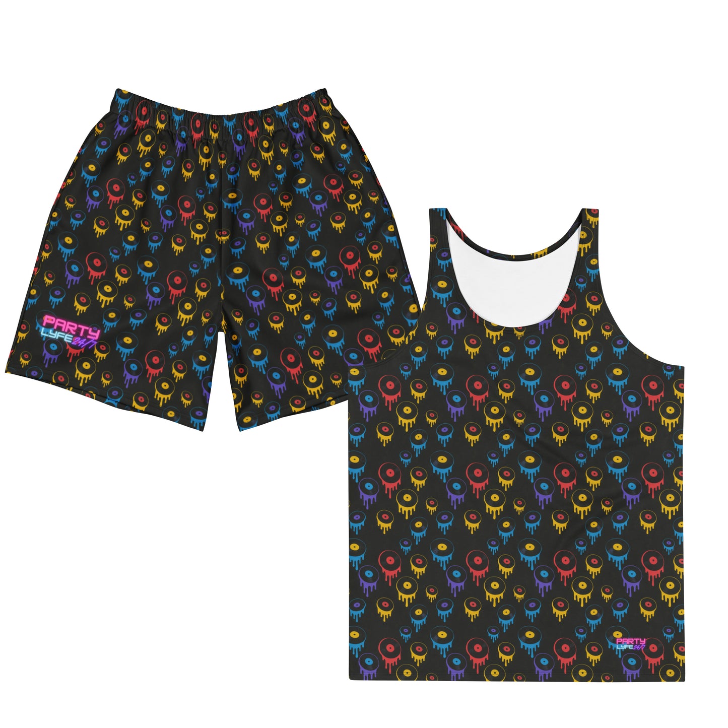 Melting Records Tank & Shorts