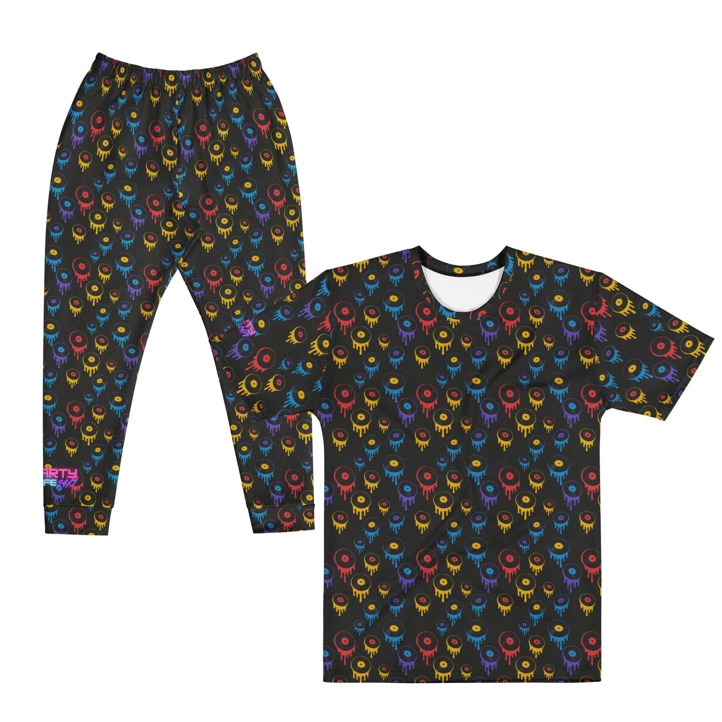 Melting Records Tee & Joggers