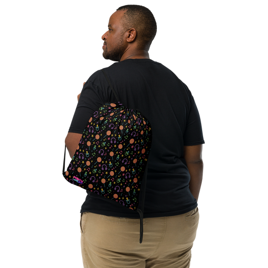 Candy Noise Drawstring Bag