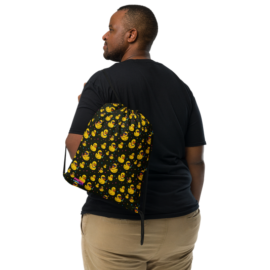 Duck Yeah Drawstring Bag