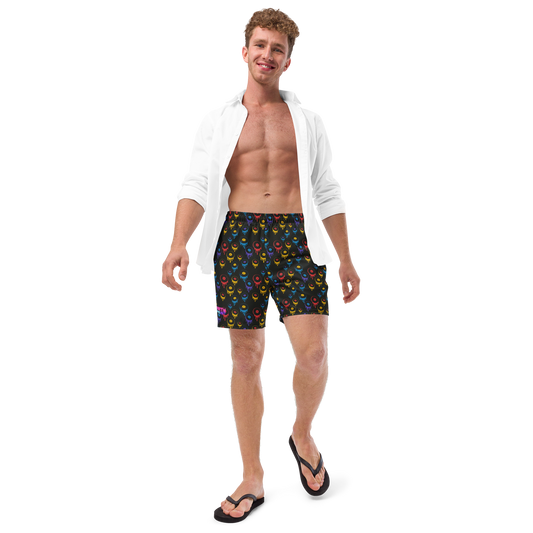 Melting Records Swim Trunks