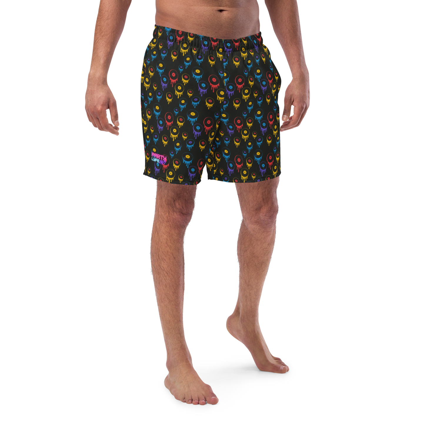 Melting Records Swim Trunks