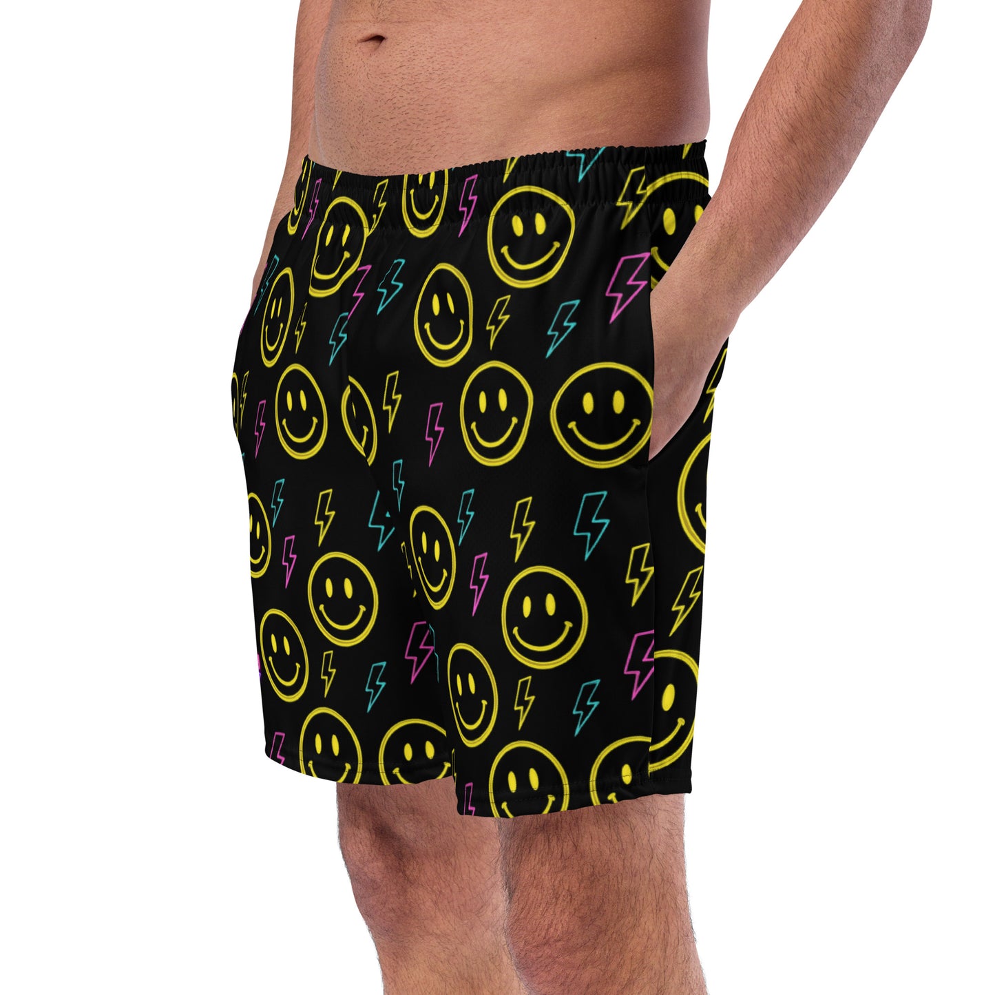 Electric Smiles Swim Trunks