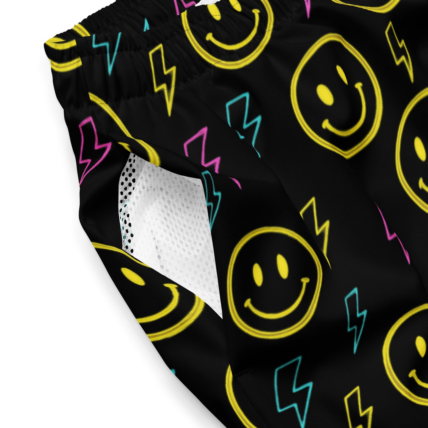 Electric Smiles Swim Trunks