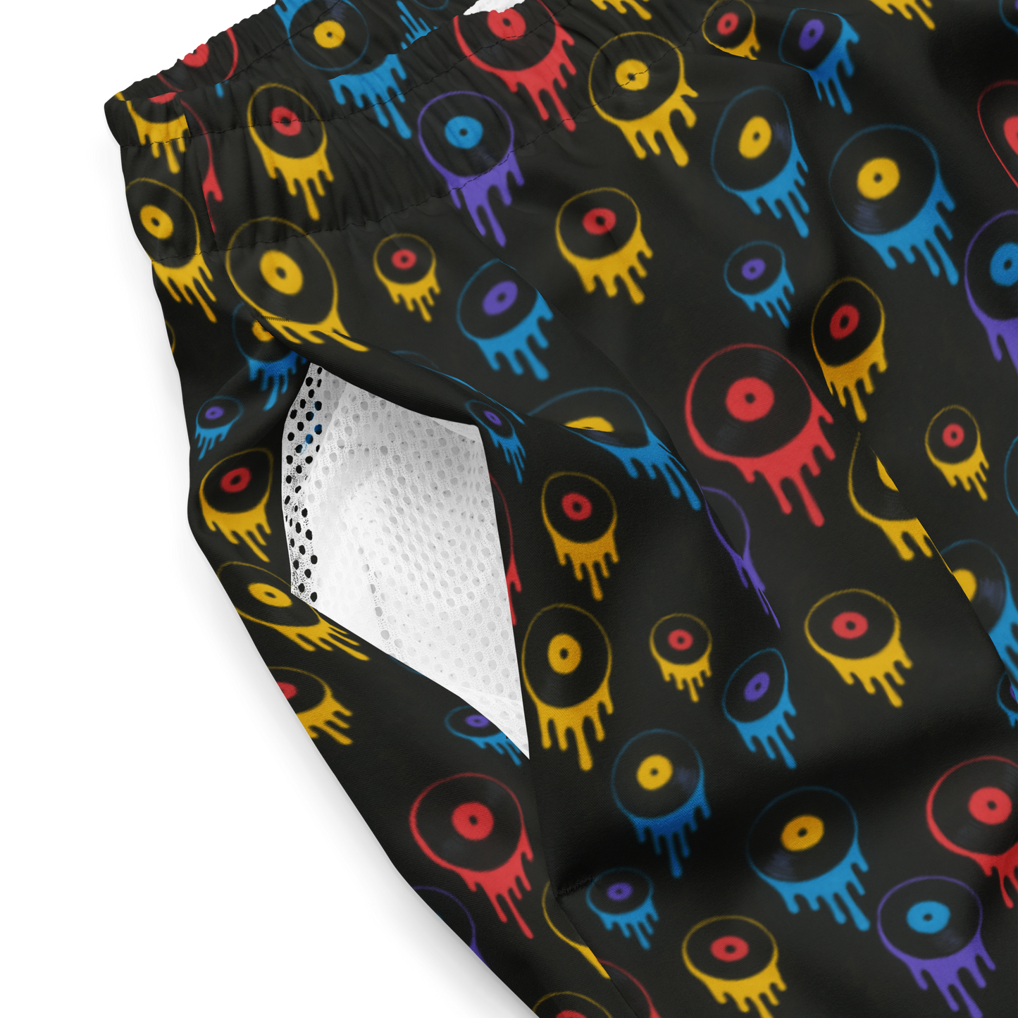 Melting Records Swim Trunks