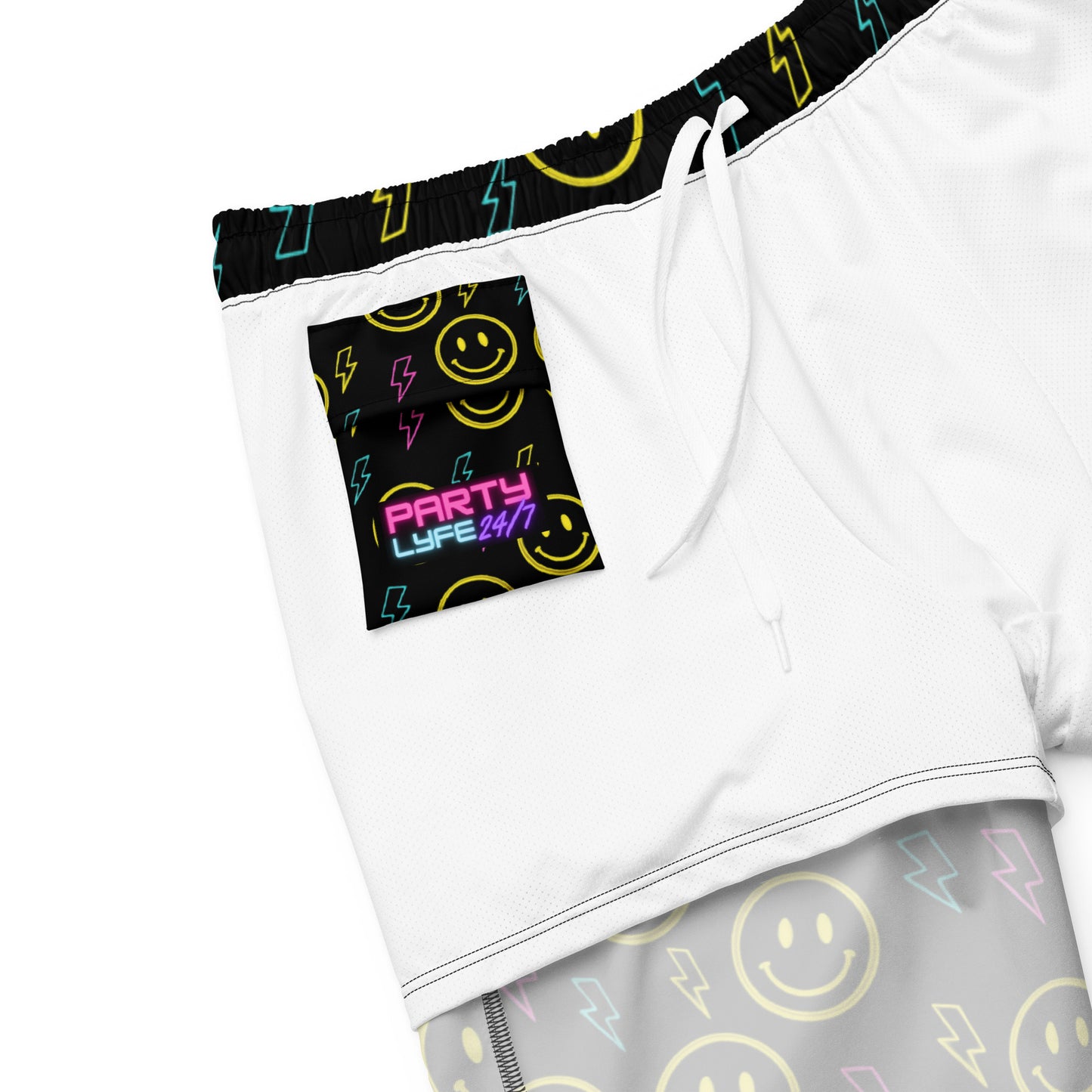 Electric Smiles Swim Trunks