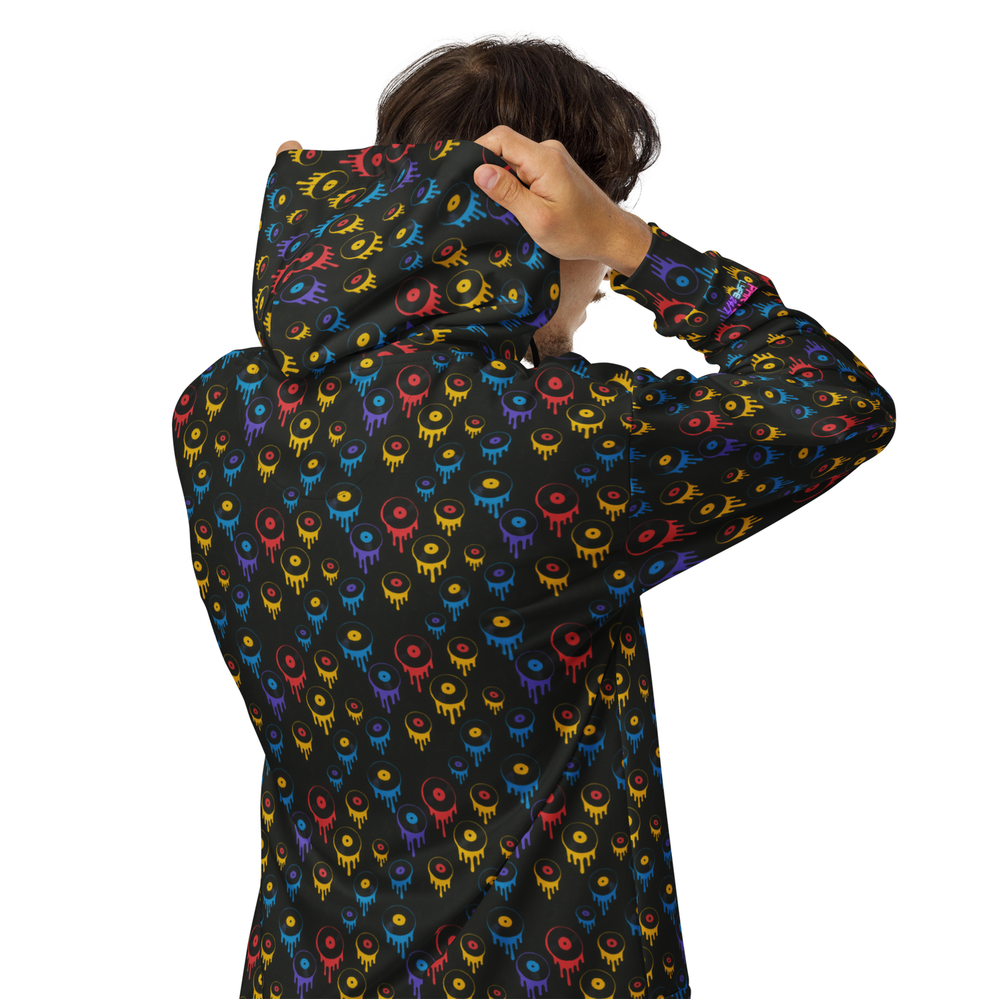Melting Records Zip Hoodie