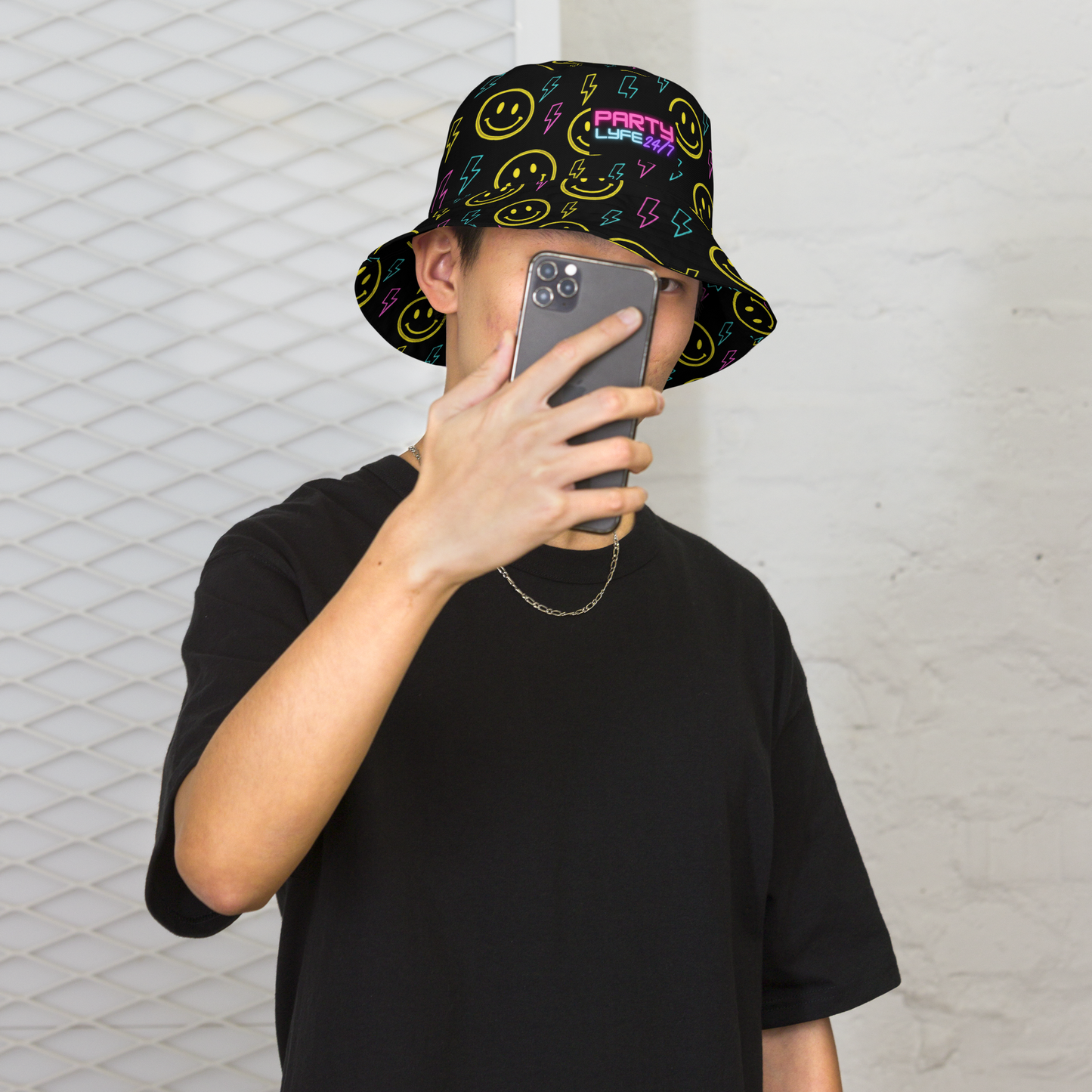 Electric Smiles Bucket Hat