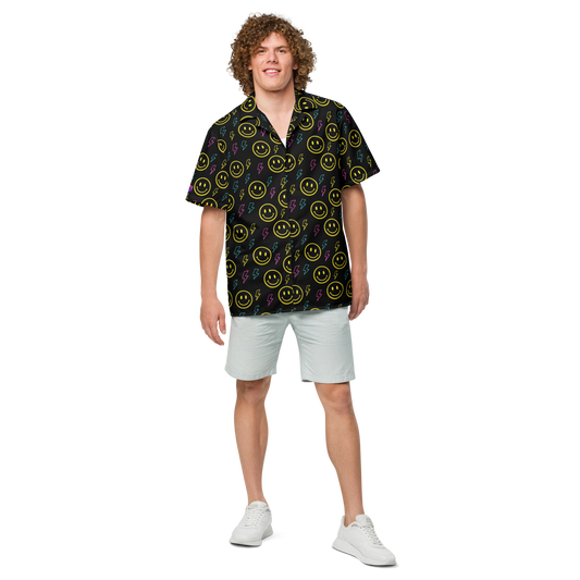 Electric Smiles Button Shirt