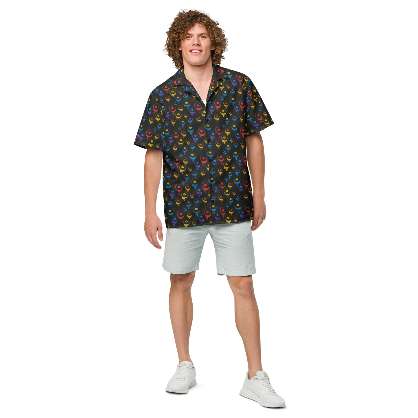 Melting Records Button Shirt