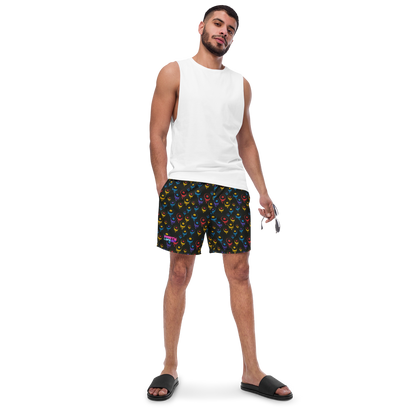 Melting Records Swim Trunks