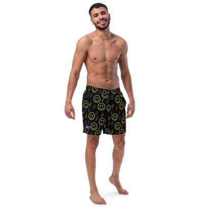Electric Smiles Swim Trunks