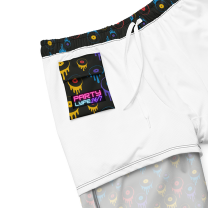 Melting Records Swim Trunks