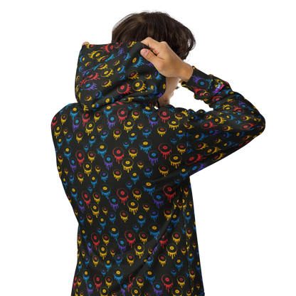 Melting Records Zip Hoodie