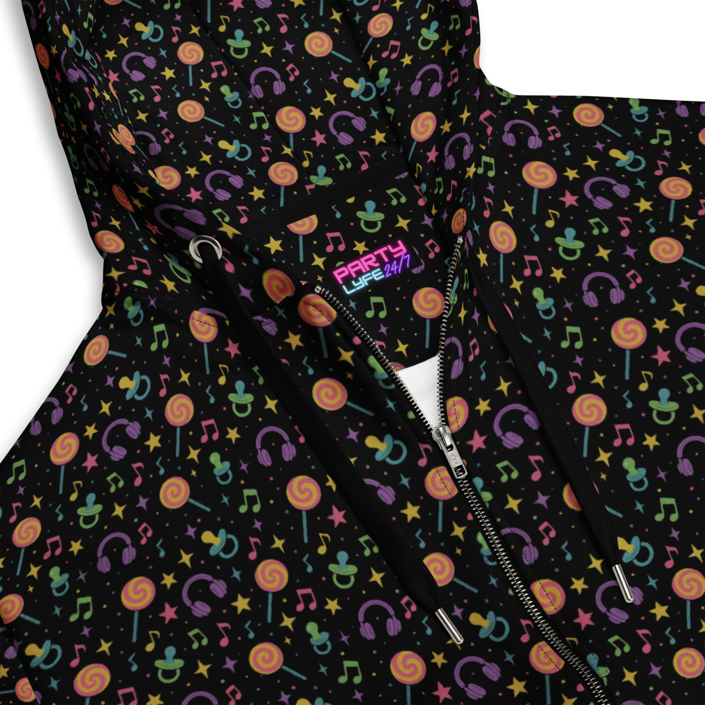 Candy Noise Zip Hoodie