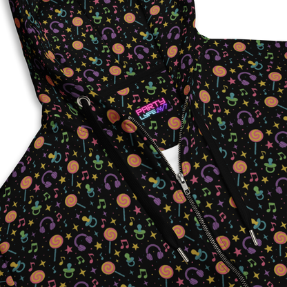 Candy Noise Zip Hoodie