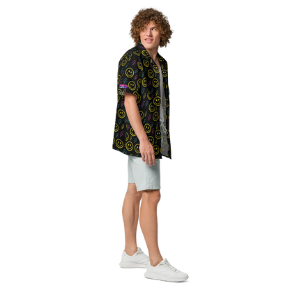 Electric Smiles Button Shirt