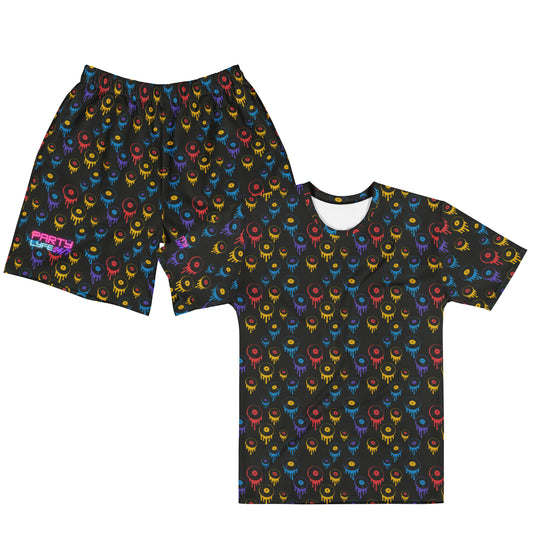 Melting Records Tee & Shorts