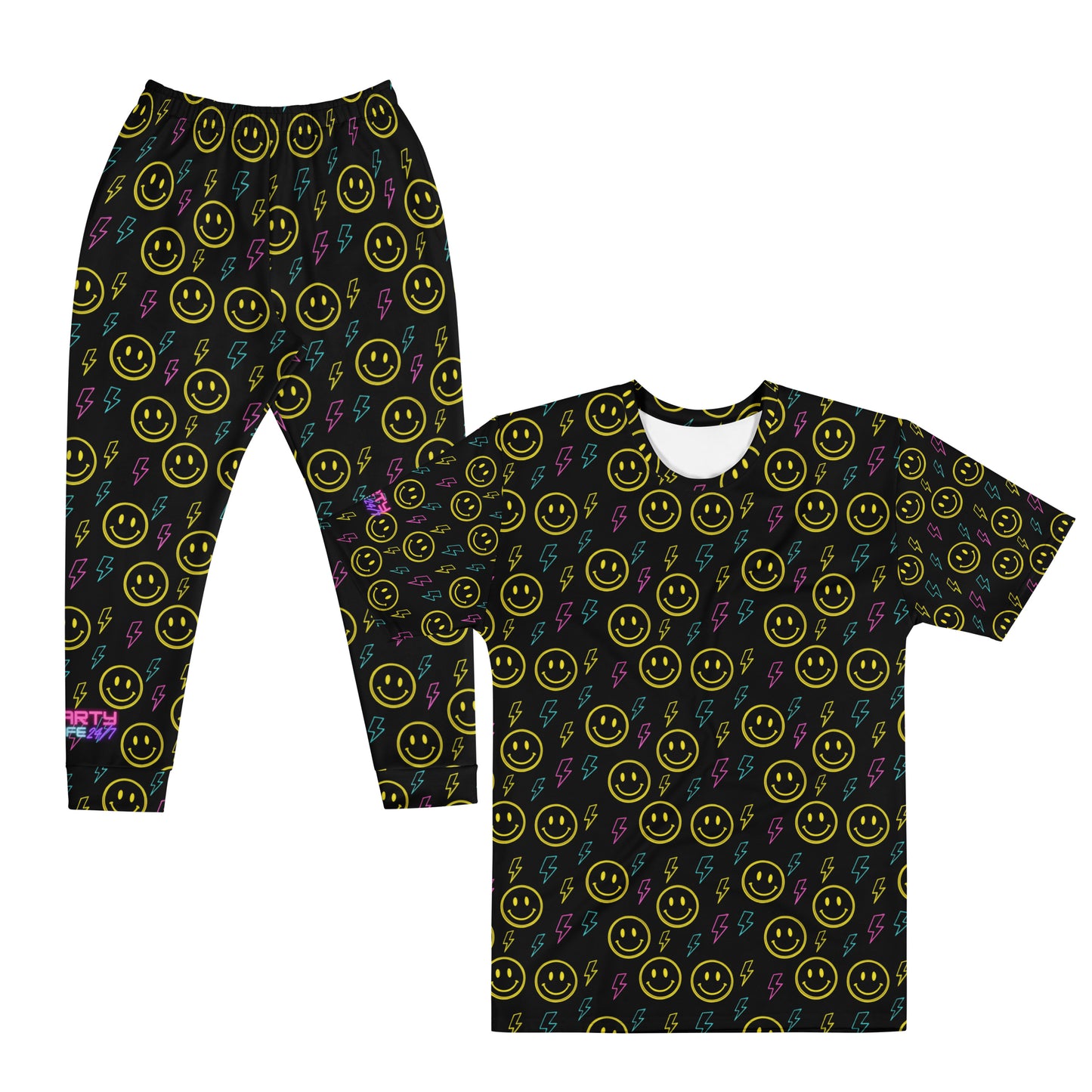 Electric Smiles Tee & Joggers