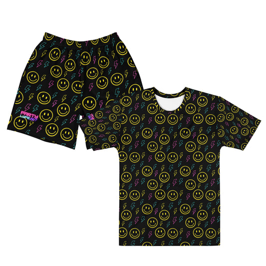 Electric Smiles Tee & Shorts